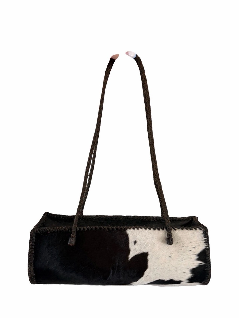 Vintage Cowhide Pony Hair Shoulder Bag